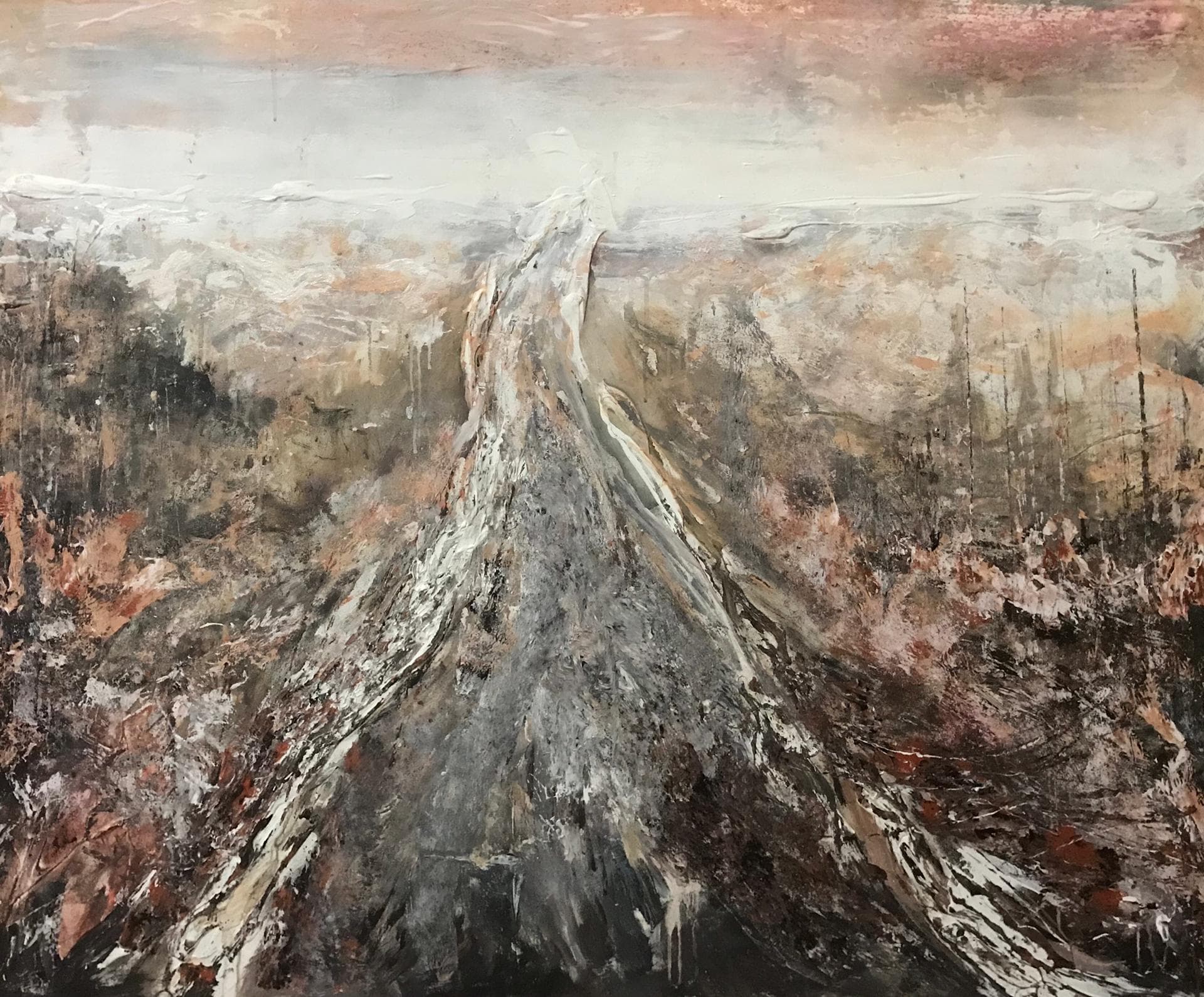 painting Corona created by Danny Hendrickx