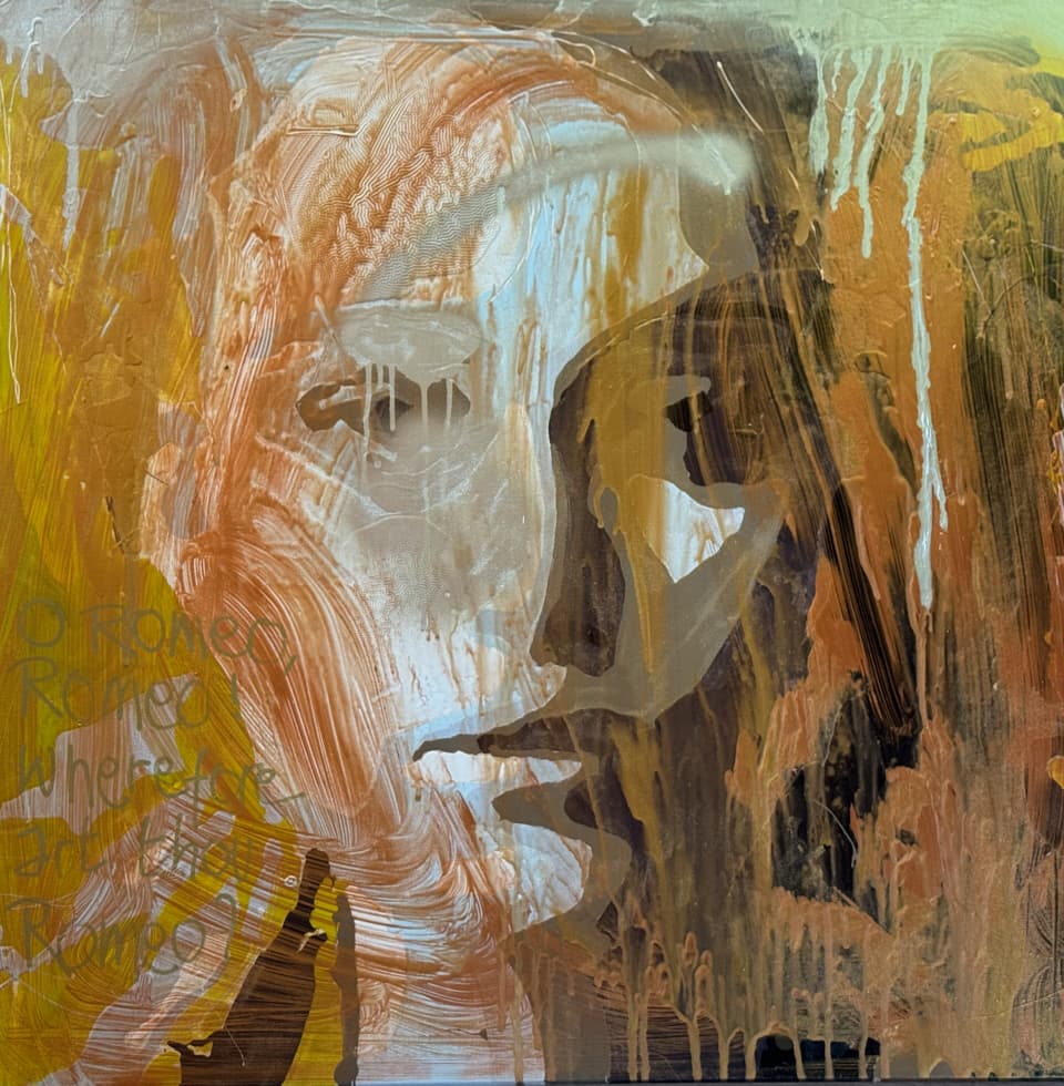 O Romeo, Romeo<br/>
Wherefore art thou Romeo?