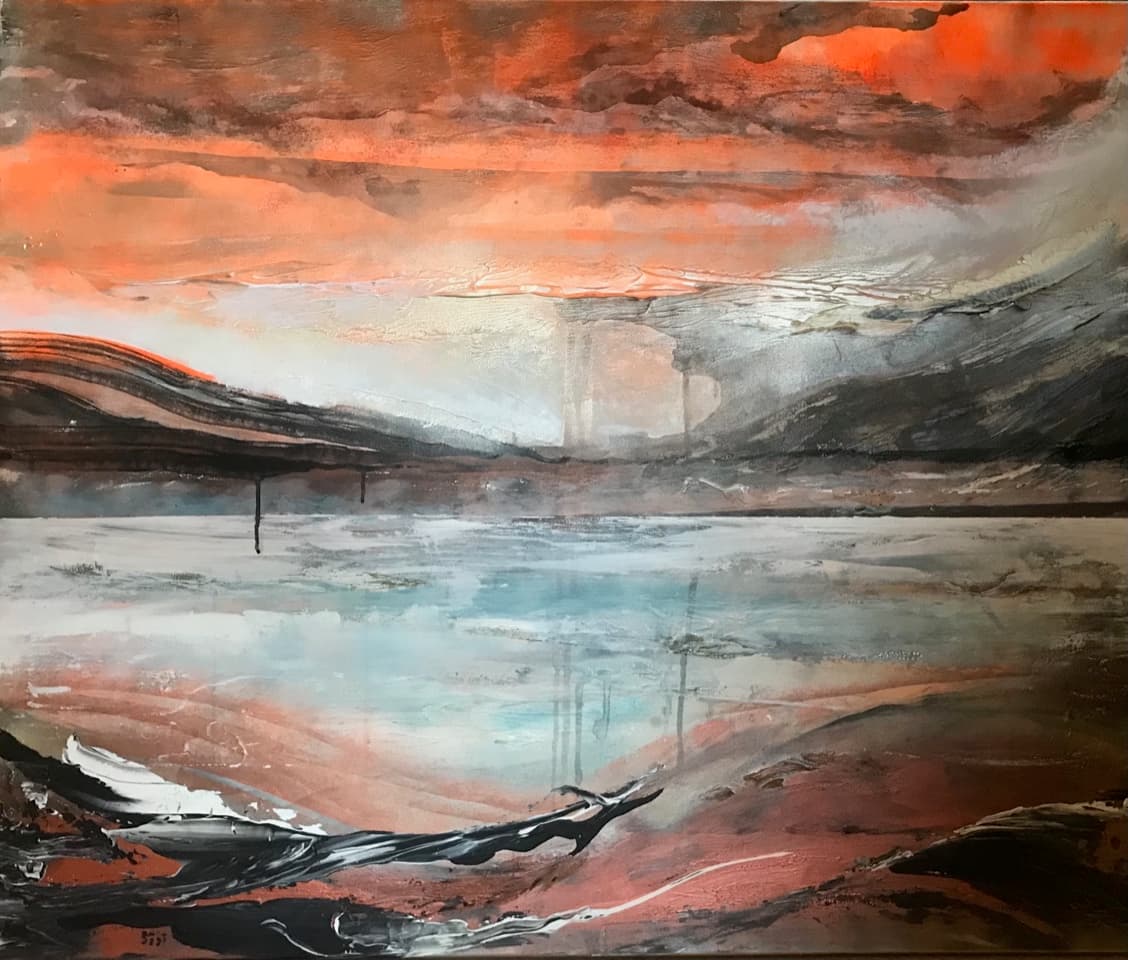 Al zolang er mensen bestaan,<br/>
vertellen ze elkaar verhalen.<br/>
Verhalen over hoe de aarde<br/>
en de hemel zijn ontstaan...<br/>
<br/>
... Jonge krijgers worden vogels,<br/>
zeehonden worden vrouwen<br/>
en meisjes worden wolken.<br/>
<br/>
Spreid je vleugels...<br/>
goede reis!<br/>
<br/>
(Sassafras De Bruyn)