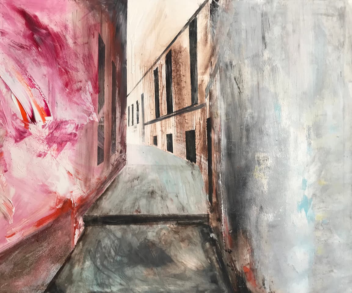 Met collega's tijdens de herfst naar Andalusië.<br/>
Botsing van culturen in de Mezquita.<br/>
Een verlaten steegje wijst de weg.