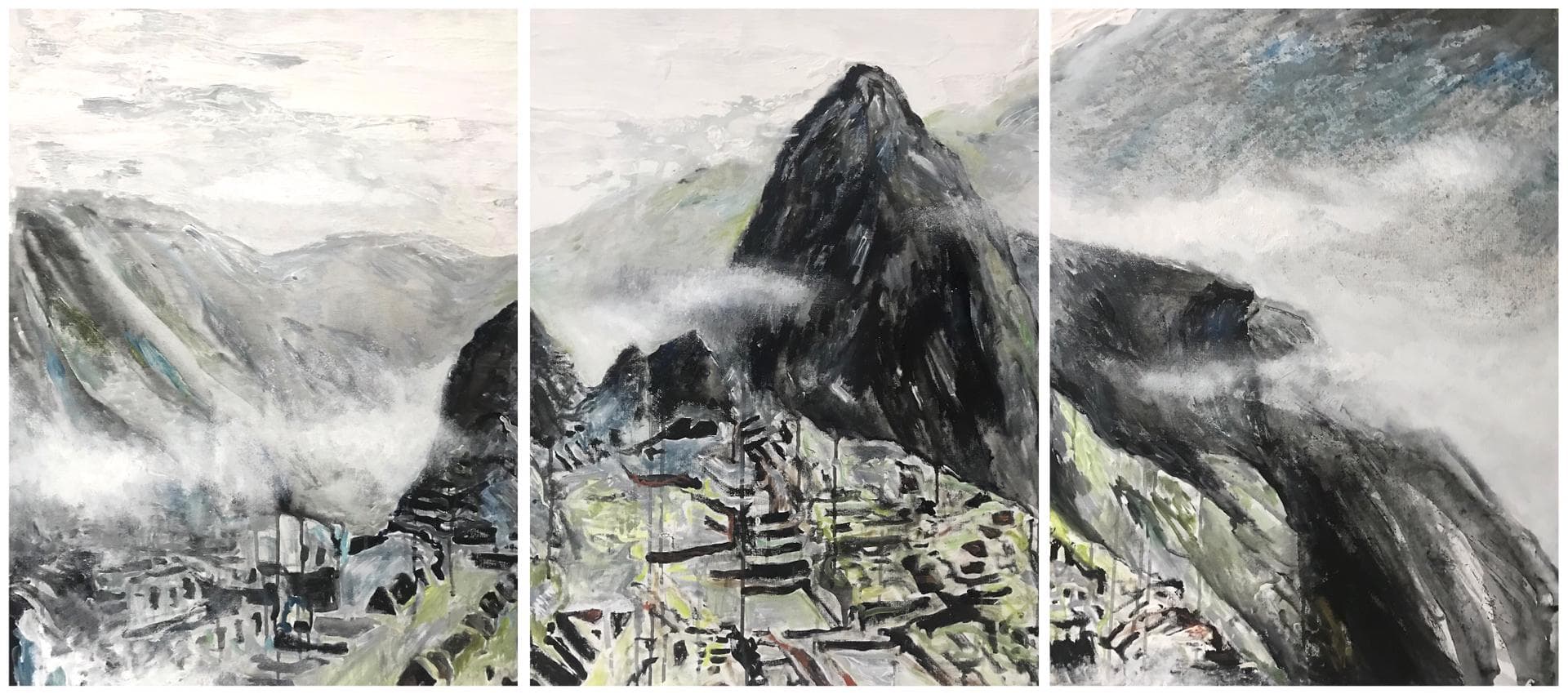 Op de hoge rotsen in het tropisch regenwoud van Peru ligt de verborgen Incastad, Machu Picchu.